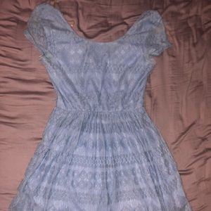 Cute Blue Spring Dress